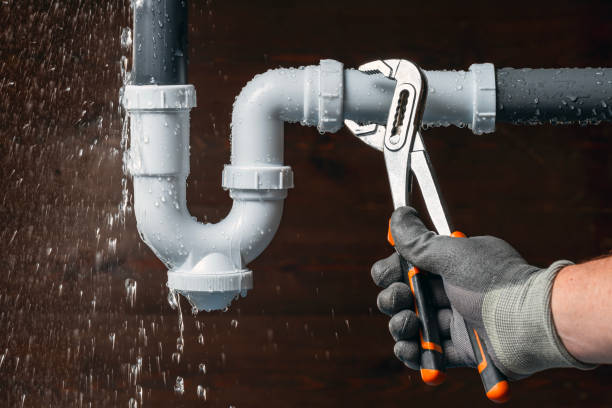 Professional Gas Line Repair technician working in Fall River, MA